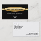 Attorney Visitekaartjes (Voorkant / Achterkant)
