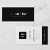 Attorney W/W Visitekaartje (Voorkant / Achterkant)