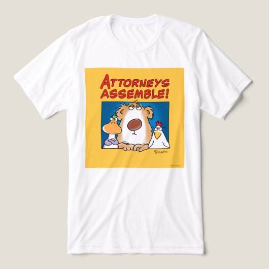 ATTORNEYS ASSEMBLE Sandra Boynton T-Shirt (Design voorkant)