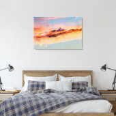attractie consumptie canvas afdruk (Insitu (Slaapkamer))