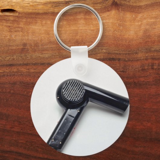 Attractieve haardroger sleutelhanger (Voorkant)