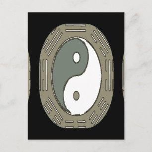 Attractiewet - Ying Yang Briefkaart