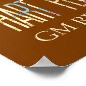 Attractions & Famous Places of Detroit, Michigan. Poster (Hoek)