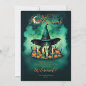 Attractive Halloween Witch Conjures Bridesmaid  (Voorkant)