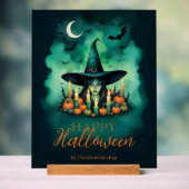 Attractive & Mystical Halloween Witch Conjures  Acryl Bord (Neutraal)