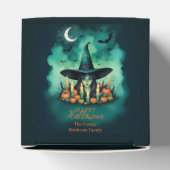 Attractive & Mystical Halloween Witch Conjures Bedankdoosjes (Bovenkant)