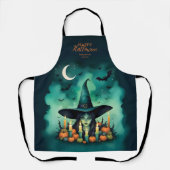 Attractive & Mystical Halloween Witch Conjures Schort (Voorkant)