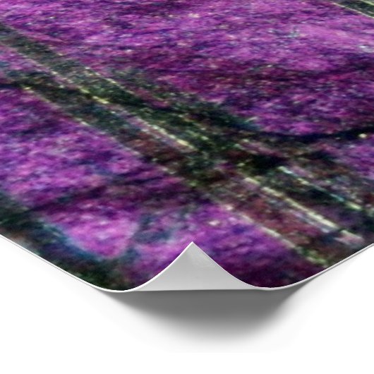 Attractive Pink marble texture Poster (Hoek)