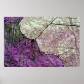 Attractive Pink marble texture Poster (Voorkant)