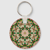 ATTRACTIVE ~ Red Green Shades ~ Key Ring Sleutelhanger (Voorkant)