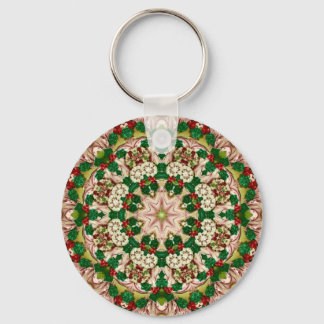ATTRACTIVE ~ Red Green Shades ~ Key Ring Sleutelhanger