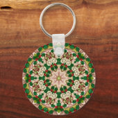 ATTRACTIVE ~ Red Green Shades ~ Key Ring Sleutelhanger (Achterkant)