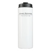 Attractive Simple Professional Plain Minimalist Thermosbeker (Voorkant)