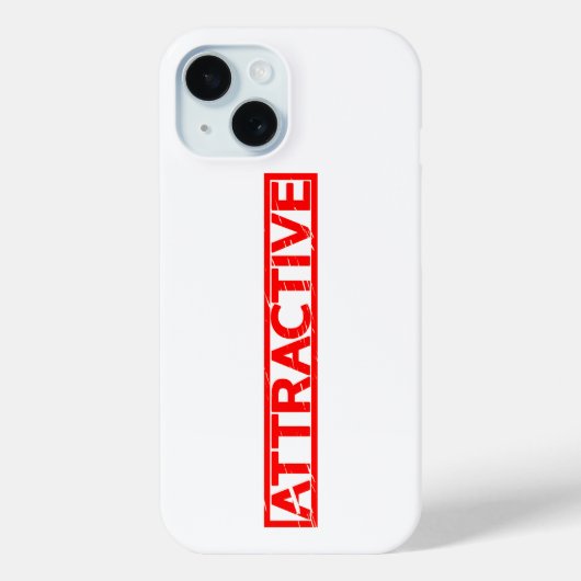 Attractive Stamp Case-Mate iPhone Case (Achterkant)