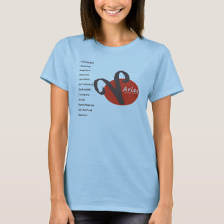 Attributen van een Aries T-shirt
