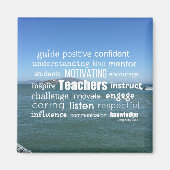 Attributen van een grote leraar magneet (Voorkant)