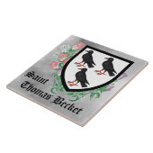 Attributen van St. Thomas Becket Tegeltje (Zijkant)