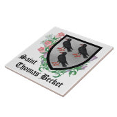 Attributen van St. Thomas Becket Tegeltje (Zijkant)