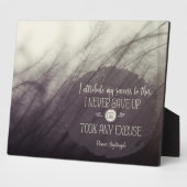 Attribuut Mijn succes Fotoplaat (Zijkant)