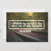 Attribuut Mijn succes Magnetische Uitnodiging (Voorkant)