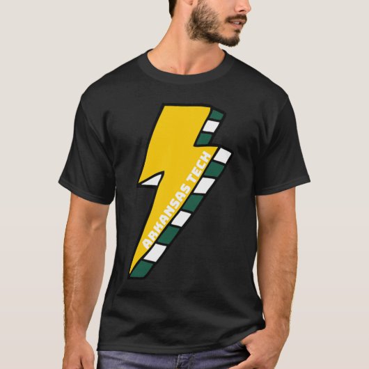 ATU Arkansas Tech University Lightning Bolt T-shirt (Voorkant)