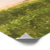 ATV All Terrain Vehicle and Dust, Fun Art Poster (Hoek)