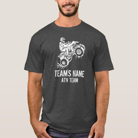 ATV All Terrain Vehicle () Team T-shirt (Voorkant)