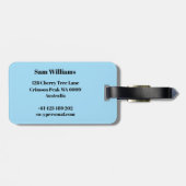 ATV BAGAGELABEL (Achterkant horizontaal)