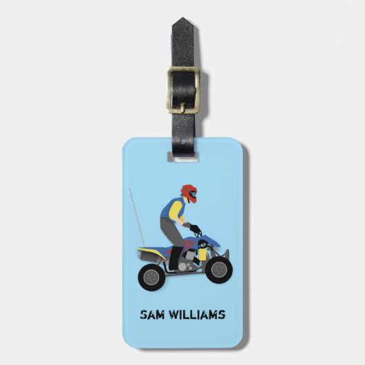 ATV BAGAGELABEL (Voorkant verticaal)