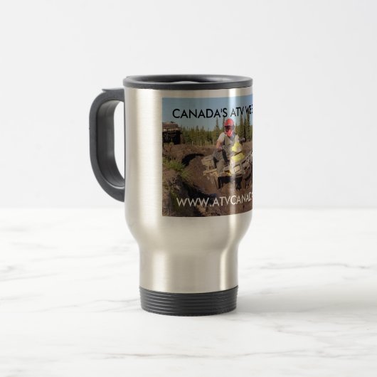 ATV Canada Travel Mug Reisbeker (Voorkant links)