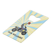 ATV CREDITKAART FLESSENOPENER (Voorkant Gekanteld)