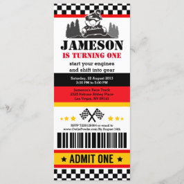 ATV Dirt Quad BikeTicket Pass Birthday Party Kaart