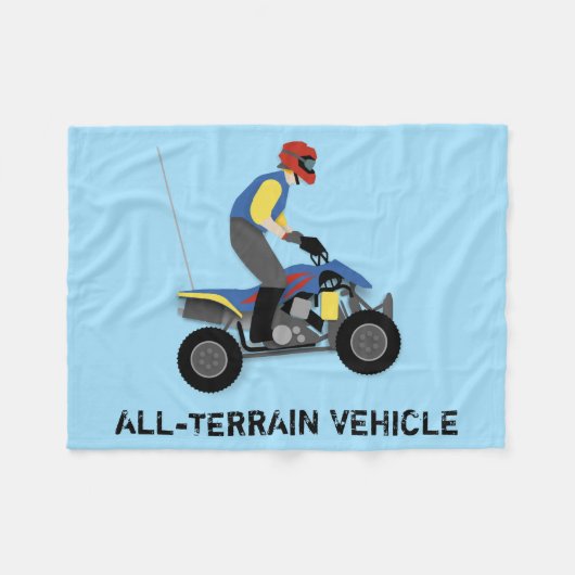 ATV FLEECE DEKEN (Voorkant (Horizontaal))