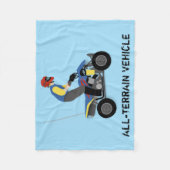 ATV FLEECE DEKEN (Voorkant)