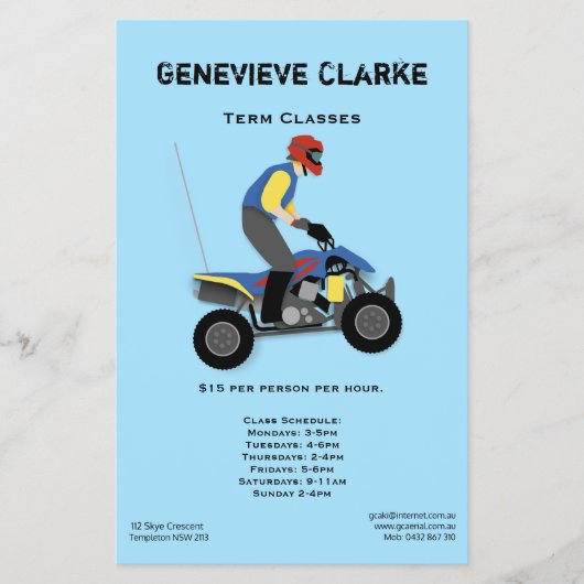 ATV FLYER (Voorkant)
