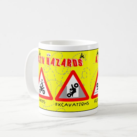 ATV Hazards Koffiemok (Voorkant links)