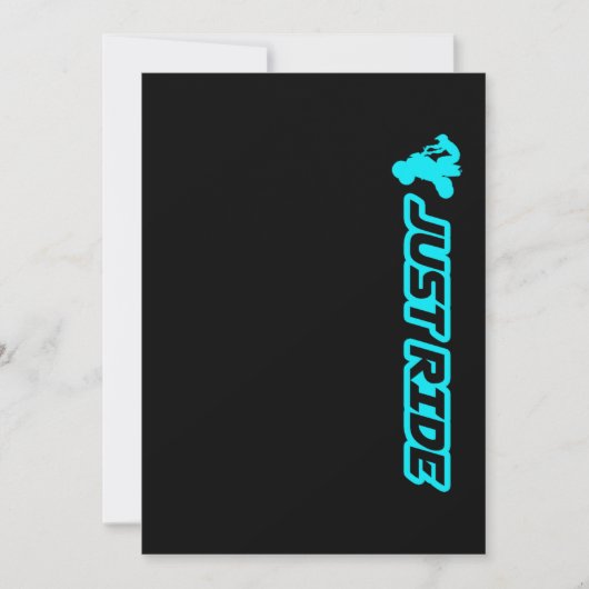 ATV heeft net de Quad racistische extreem-sportges Kaart (Voorkant)