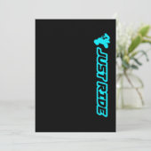 ATV heeft net de Quad racistische extreem-sportges Kaart (Staand voorkant)