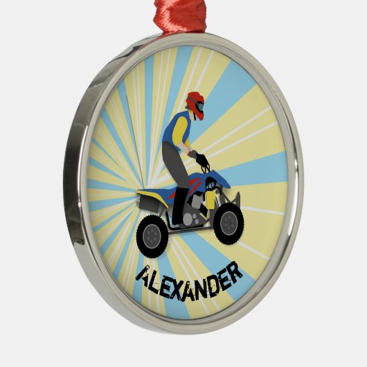 ATV METALEN ORNAMENT (Rechts)