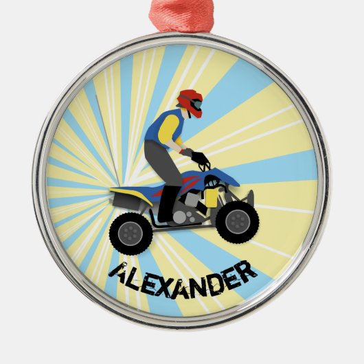 ATV METALEN ORNAMENT (Voorkant)