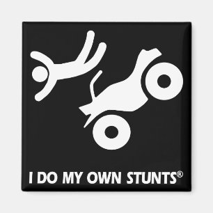 ATV Mijn eigen stunts Magneet