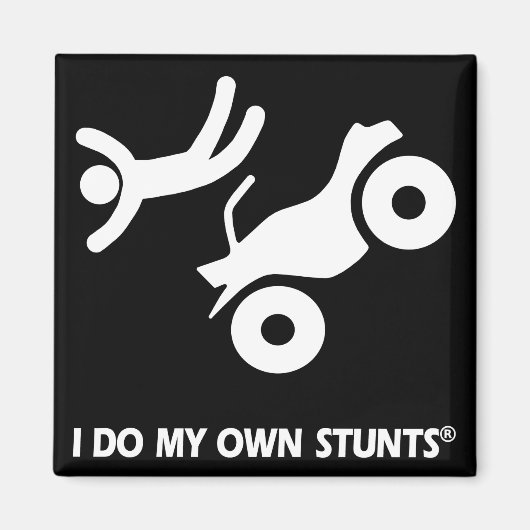 ATV Mijn eigen stunts Magneet (Voorkant)