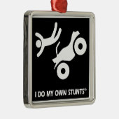ATV Mijn eigen stunts Metalen Ornament (Rechts)