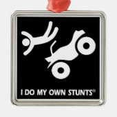 ATV Mijn eigen stunts Metalen Ornament (Voorkant)