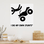 ATV Mijn eigen stunts Poster (Keuken)