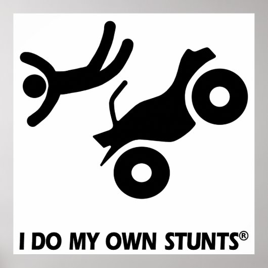 ATV Mijn eigen stunts Poster (Voorkant)