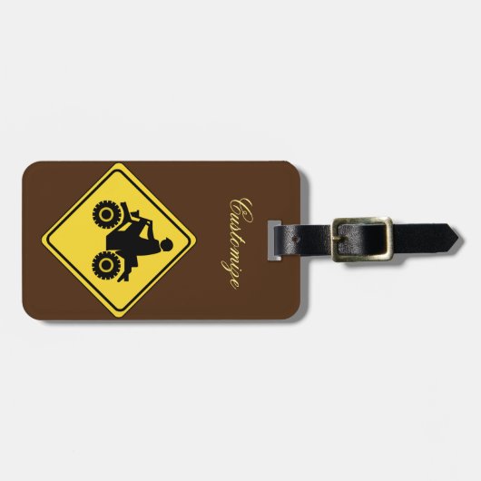 ATV Modder Sign Thunder_Cove Bagagelabel (Voorkant horizontaal)