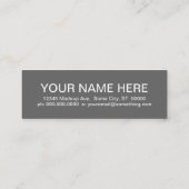 ATV (moskeesvierkantjes) Mini Visitekaartje (Achterkant)