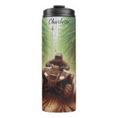 ATV Mudding: Bos-off-road-sensatie Thermosbeker (Voorkant)