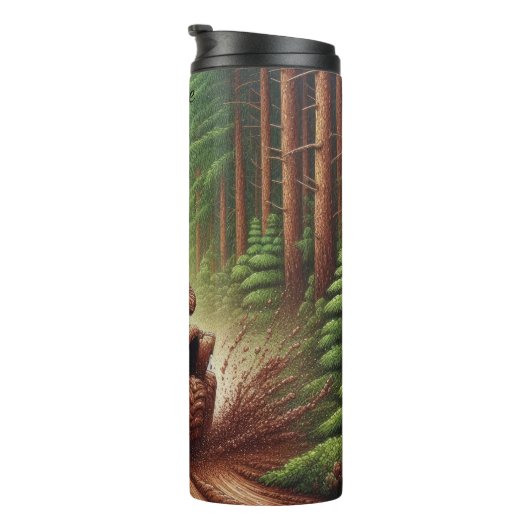 ATV Mudding: Bos-off-road-sensatie Thermosbeker (Geroteerd rechts)